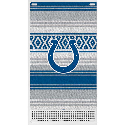 NFL Indianapolis Colts Trailblazer Xbox Series S Console Skin